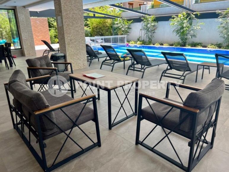 Стильная квартира 1+1 с современным дизайном, в резиденции 2020 года постройки-id-7239-фото-11