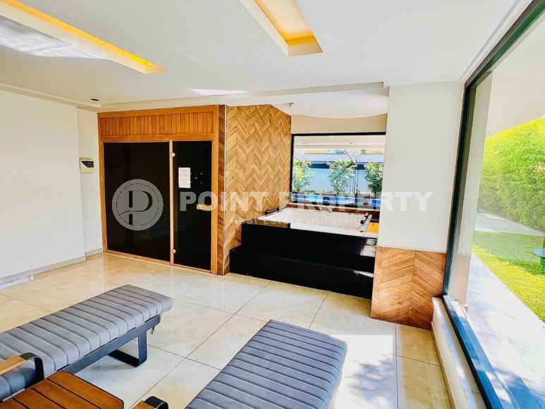 Стильная квартира 1+1 с современным дизайном, в резиденции 2020 года постройки-id-7239-фото-13