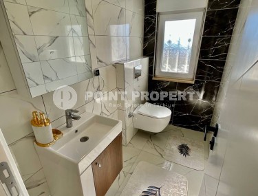 Двухэтажная вилла-близнец, с планировкой 3+1, в зеленом, экологически чистом районе Аланьи - Тюрклер-id-7241-фото-5