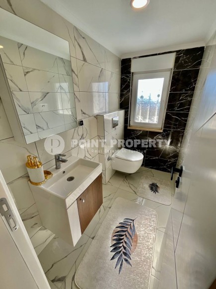 Двухэтажная вилла-близнец, с планировкой 3+1, в зеленом, экологически чистом районе Аланьи - Тюрклер-id-7241-фото-5