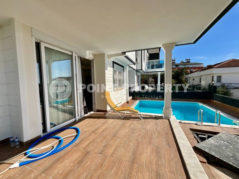 Двухэтажная вилла-близнец, с планировкой 3+1, в зеленом, экологически чистом районе Аланьи - Тюрклер-id-7241-фото-13