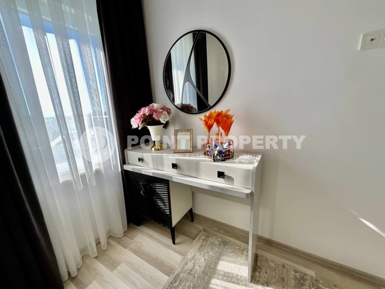 Двухэтажная вилла-близнец, с планировкой 3+1, в зеленом, экологически чистом районе Аланьи - Тюрклер-id-7241-фото-24