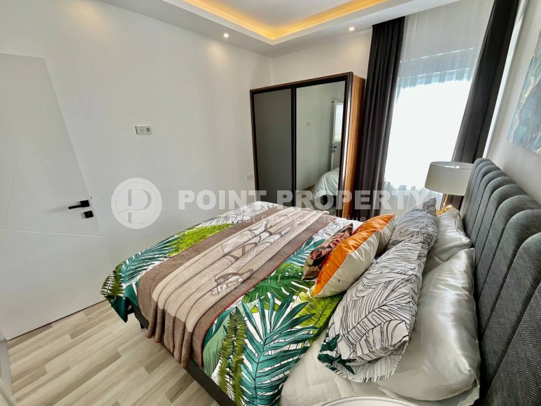 Двухэтажная вилла-близнец, с планировкой 3+1, в зеленом, экологически чистом районе Аланьи - Тюрклер-id-7241-фото-26