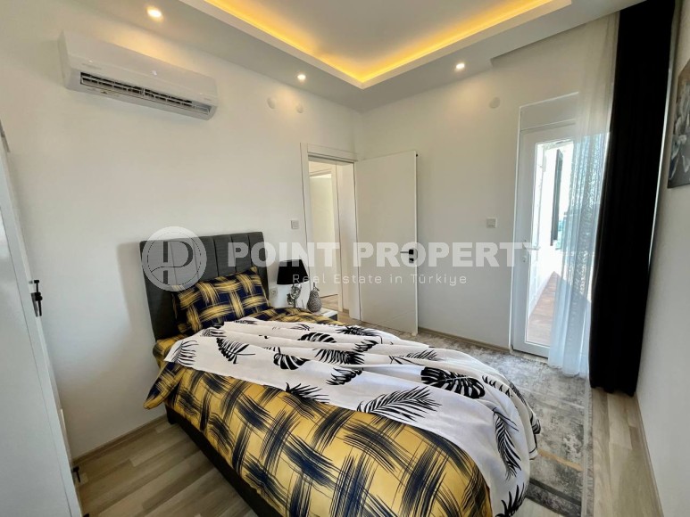 Двухэтажная вилла-близнец, с планировкой 3+1, в зеленом, экологически чистом районе Аланьи - Тюрклер-id-7241-фото-30