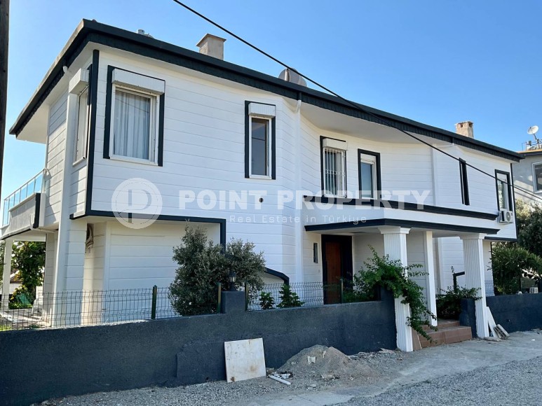 Двухэтажная вилла-близнец, с планировкой 3+1, в зеленом, экологически чистом районе Аланьи - Тюрклер-id-7241-фото-36