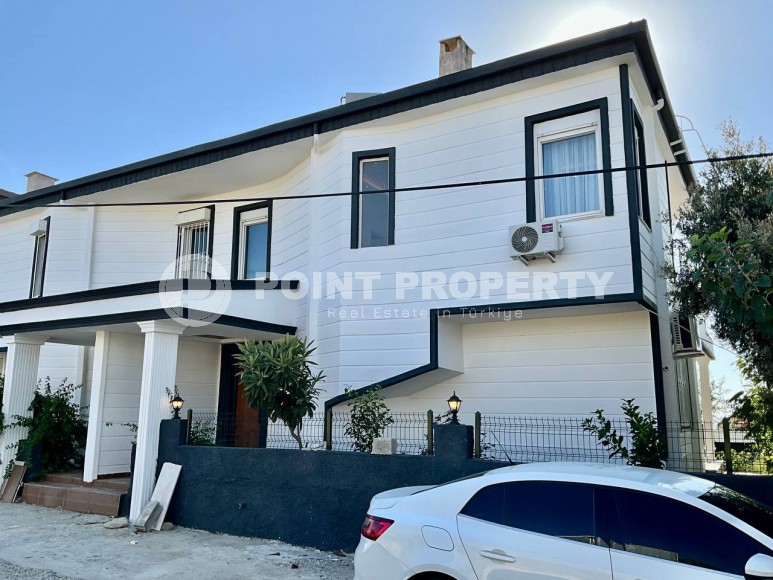 Двухэтажная вилла-близнец, с планировкой 3+1, в зеленом, экологически чистом районе Аланьи - Тюрклер-id-7241-фото-39