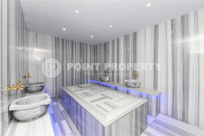 Новая квартира с чистовой отделкой в 1300 метрах от моря, в спокойном, живописном районе Аланьи - Верхняя Оба-id-7243-фото-15