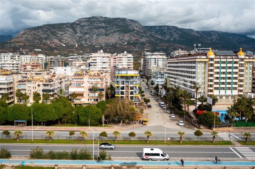 Просторная квартира 2+1 с качественным ремонтом и современным дизайном, в 50 метрах от моря, в центре района Махмутлар-id-7246-фото-4