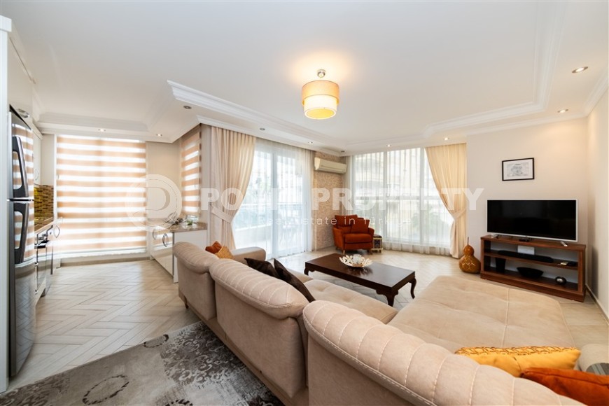 Просторная квартира 2+1 с качественным ремонтом и современным дизайном, в 50 метрах от моря, в центре района Махмутлар-id-7246-фото-8