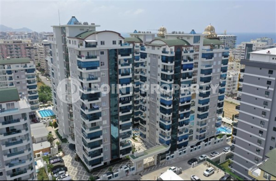 В элитном комплексе: квартира 1+1, 67м², с мебелью, в 300м от пляжей Махмутлара, Алания-id-1563-фото-19