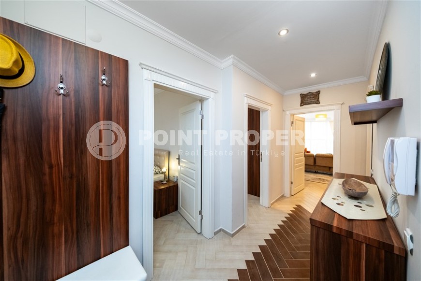 Просторная квартира 2+1 с качественным ремонтом и современным дизайном, в 50 метрах от моря, в центре района Махмутлар-id-7246-фото-15