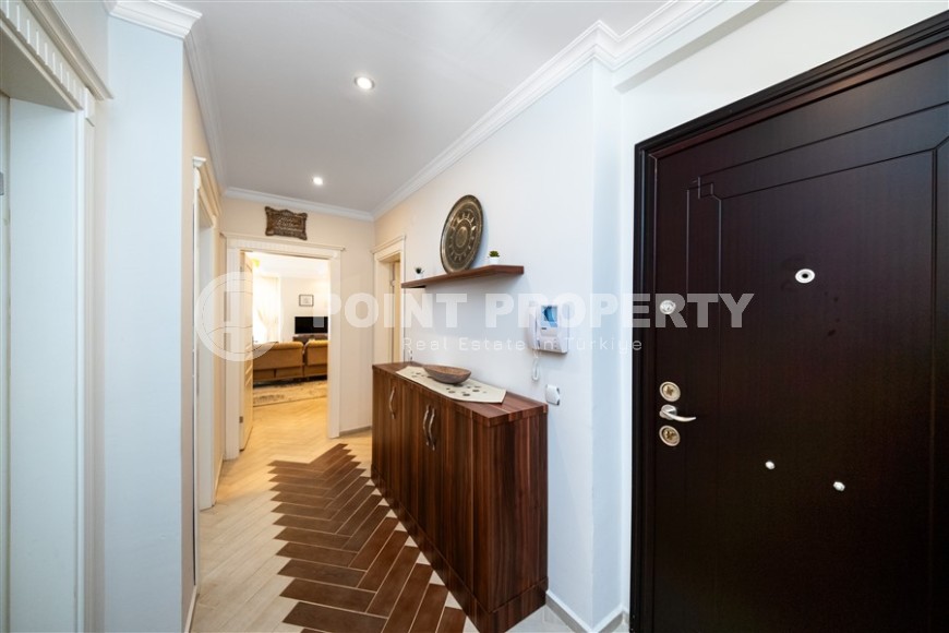 Просторная квартира 2+1 с качественным ремонтом и современным дизайном, в 50 метрах от моря, в центре района Махмутлар-id-7246-фото-16