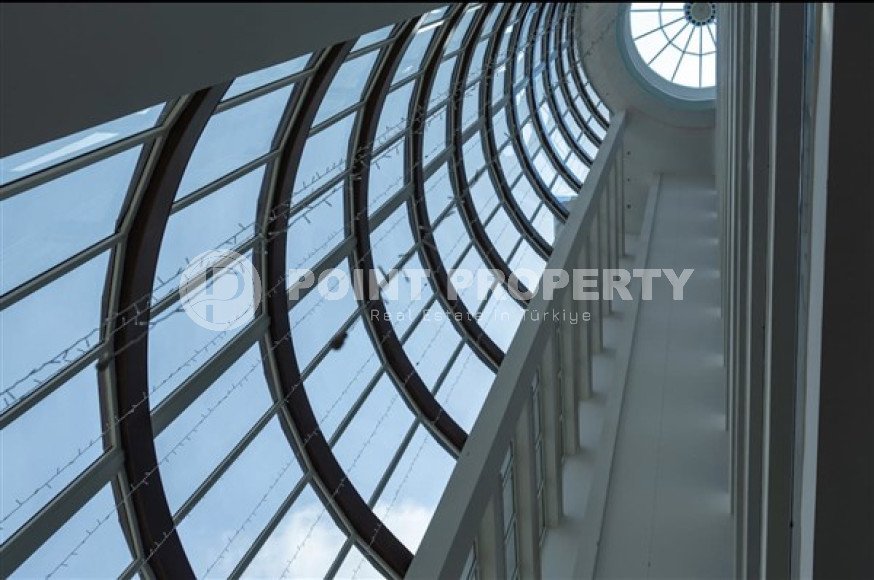 В элитном комплексе: квартира 1+1, 67м², с мебелью, в 300м от пляжей Махмутлара, Алания-id-1563-фото-20