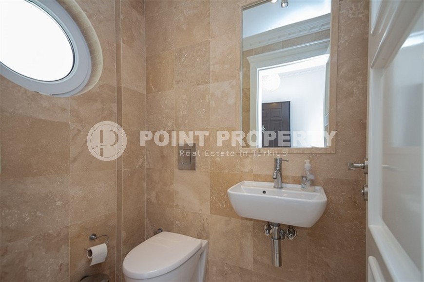 Atmospheric three-storey villa with panoramic sea views, in a picturesque, ecologically clean area of Alanya - Konakli-id-7247-photo-24