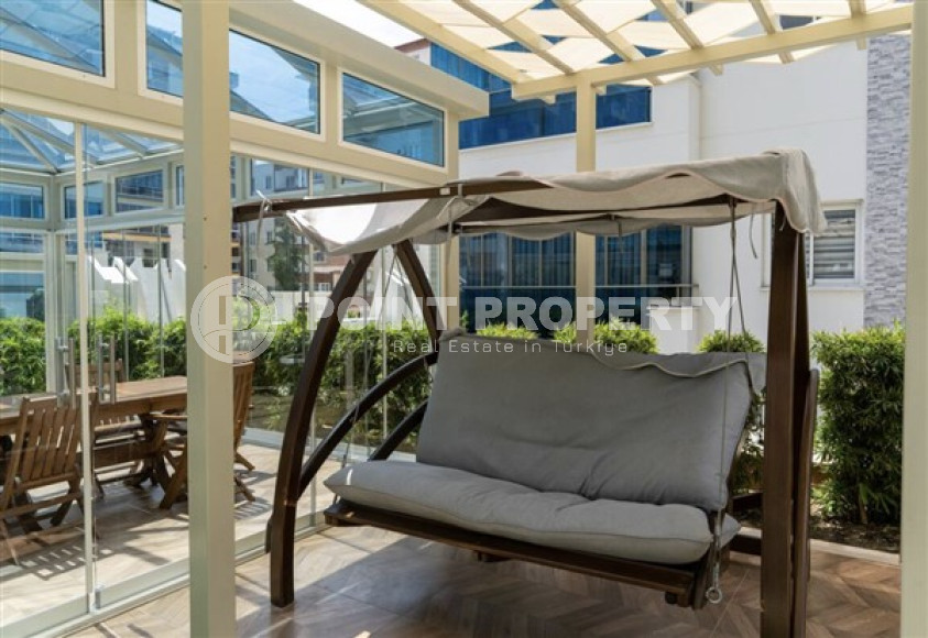 В элитном комплексе: квартира 1+1, 67м², с мебелью, в 300м от пляжей Махмутлара, Алания-id-1563-фото-24