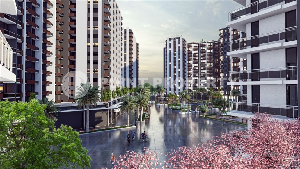 A new investment-attractive project in the resort area of Mersin - Tarsus - a large-scale residential complex consisting of seven 15-storey blocks, ten kilometers from the sea-id-7251-photo-11