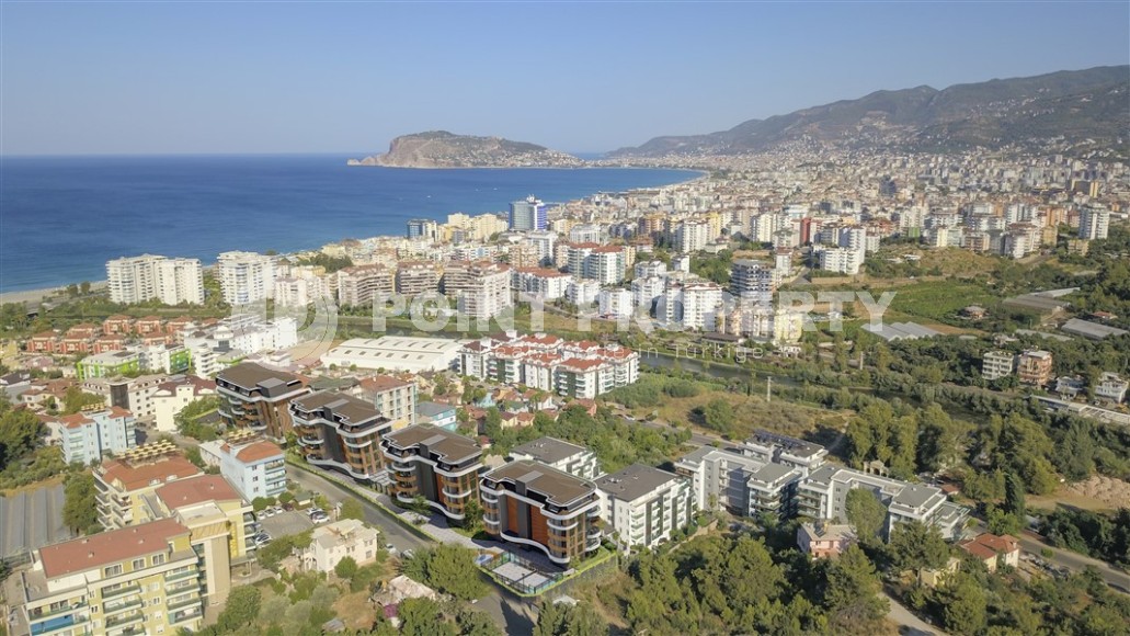Apartments in a luxury residential complex 700 meters from the sea, in the center of the prestigious area of Alanya - Kestel-id-7252-photo-17