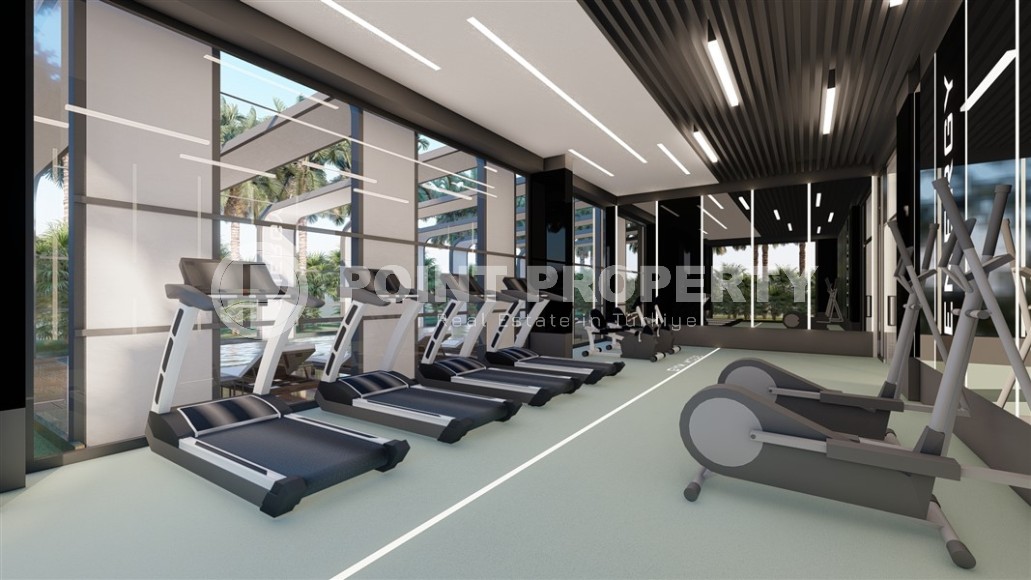 Apartments in an elite residential complex on the first line from the sea, in the center of the popular area of Alanya - Mahmutlar-id-7253-photo-2