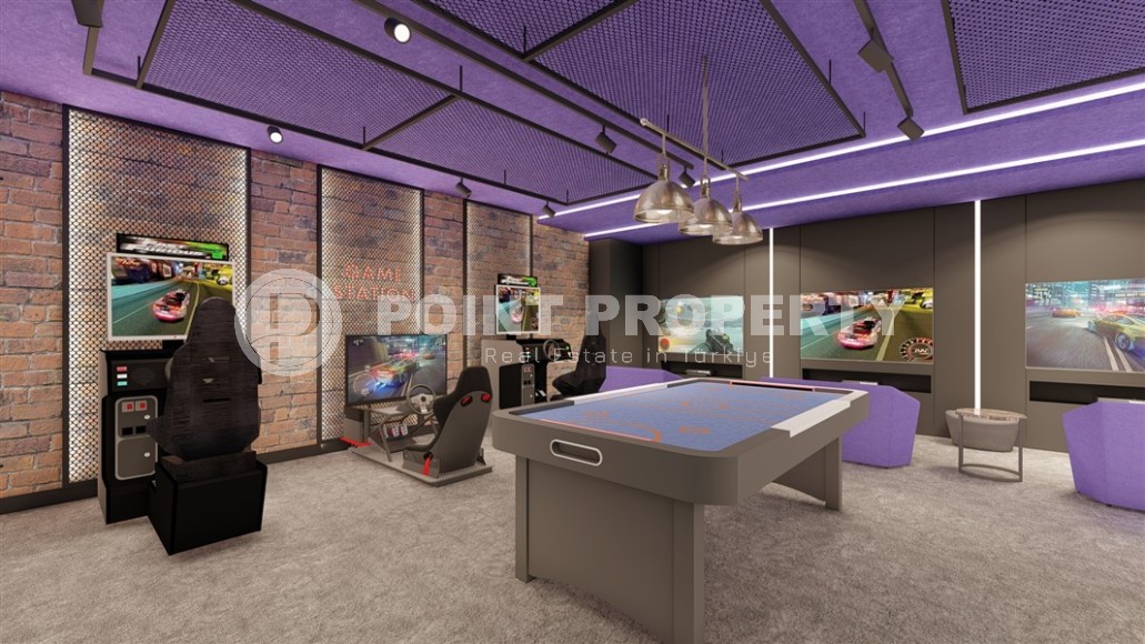 Apartments in an elite residential complex on the first line from the sea, in the center of the popular area of Alanya - Mahmutlar-id-7253-photo-7