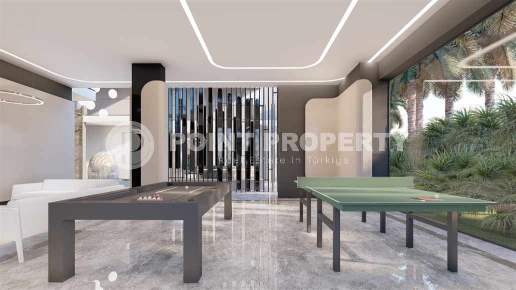 Apartments in an elite residential complex on the first line from the sea, in the center of the popular area of Alanya - Mahmutlar-id-7253-photo-8