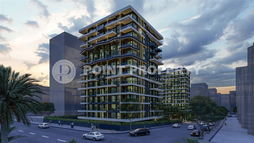 Apartments in an elite residential complex on the first line from the sea, in the center of the popular area of Alanya - Mahmutlar-id-7253-photo-21