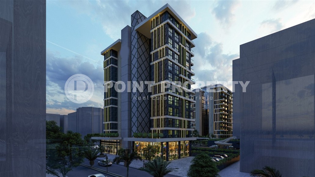 Apartments in an elite residential complex on the first line from the sea, in the center of the popular area of Alanya - Mahmutlar-id-7253-photo-22