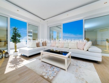 Atmospheric two-level apartment with panoramic sea views, in a comfortable residential complex in the Avsallar area-id-7257-photo-2