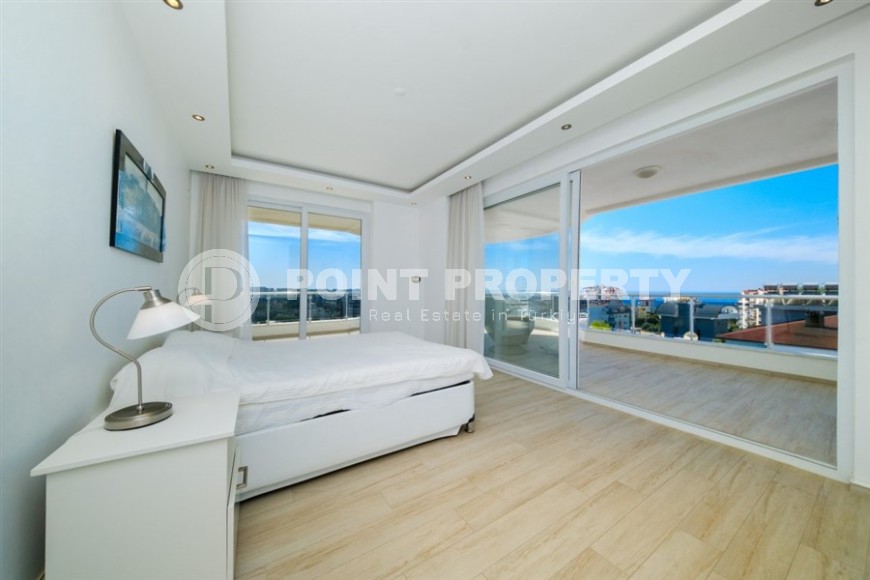 Atmospheric two-level apartment with panoramic sea views, in a comfortable residential complex in the Avsallar area-id-7257-photo-5