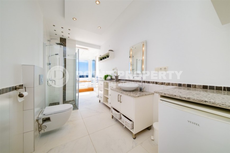 Atmospheric two-level apartment with panoramic sea views, in a comfortable residential complex in the Avsallar area-id-7257-photo-12