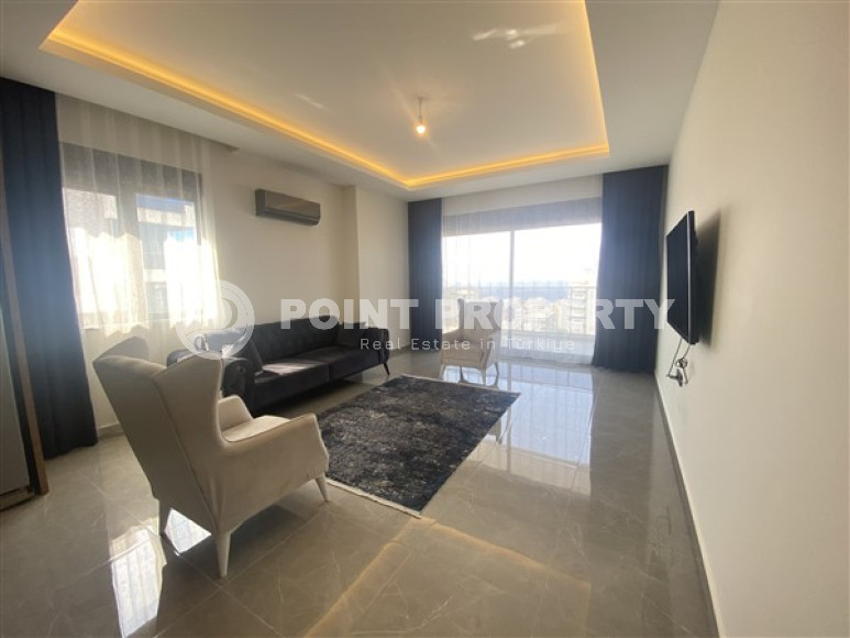 Просторная квартира комфорт класса в популярном районе Махмутлар. Апартаменты 2+1, 100м2. До моря 250м-id-1564-фото-2