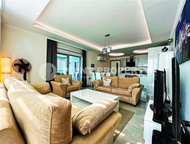 Comfortable apartment with modern design one kilometer from the sea, in the center of the picturesque area of Alanya - Lower Oba-id-7260-photo-3