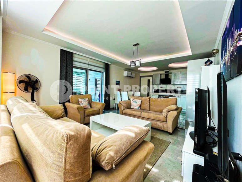 Комфортабельная квартира с современным дизайном в километре от моря, в центре живописного района Аланьи - Нижняя Оба-id-7260-фото-3