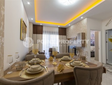 Small apartment with modern design, comfortable furniture and the latest appliances, in a popular area of Alanya - Mahmutlar-id-7273-photo-2