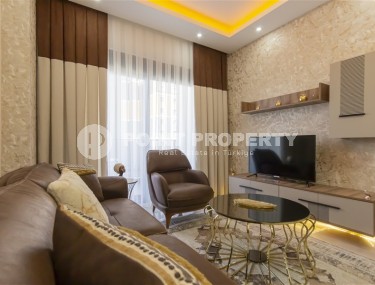 Small apartment with modern design, comfortable furniture and the latest appliances, in a popular area of Alanya - Mahmutlar-id-7273-photo-3