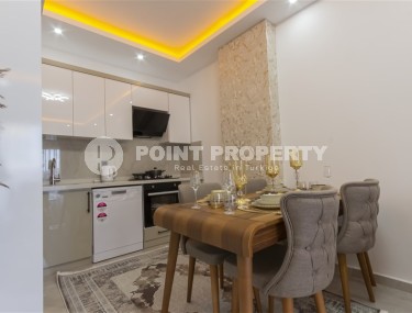 Small apartment with modern design, comfortable furniture and the latest appliances, in a popular area of Alanya - Mahmutlar-id-7273-photo-5