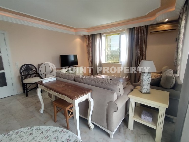 Панорамная квартира с видом на море в 200 метрах от пляжа, в центре современного района Аланьи - Махмутлар-id-7274-фото-3