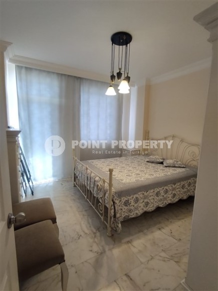 Панорамная квартира с видом на море в 200 метрах от пляжа, в центре современного района Аланьи - Махмутлар-id-7274-фото-7