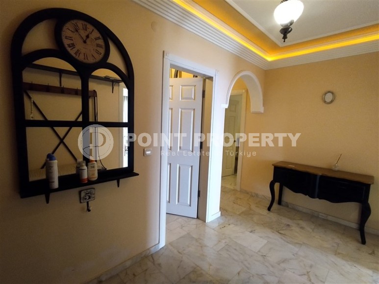 Панорамная квартира с видом на море в 200 метрах от пляжа, в центре современного района Аланьи - Махмутлар-id-7274-фото-9