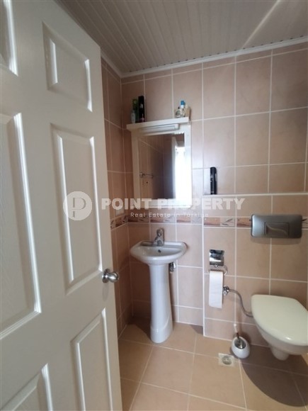 Панорамная квартира с видом на море в 200 метрах от пляжа, в центре современного района Аланьи - Махмутлар-id-7274-фото-12