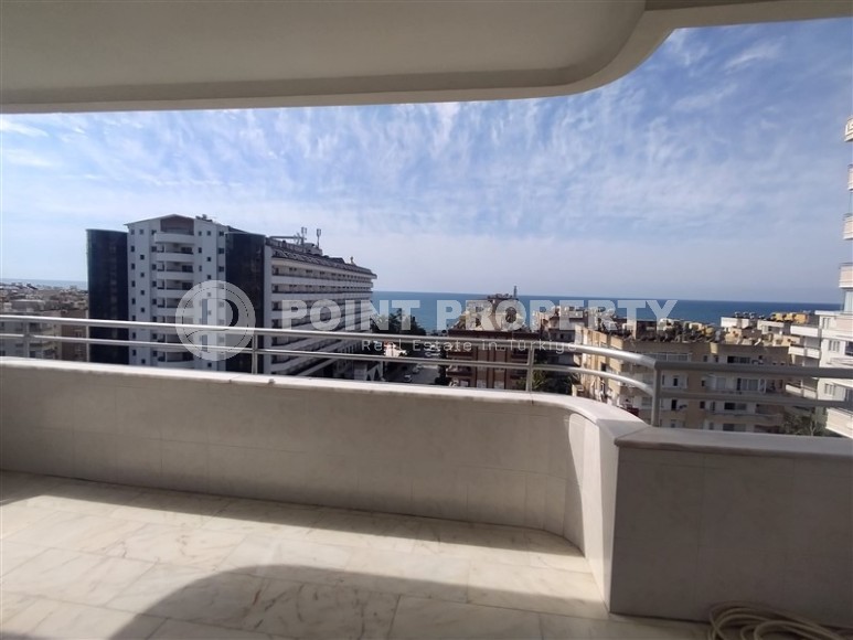 Панорамная квартира с видом на море в 200 метрах от пляжа, в центре современного района Аланьи - Махмутлар-id-7274-фото-13