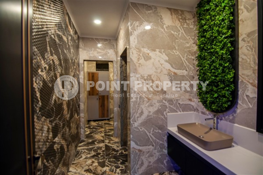 Просторная квартира комфорт класса в популярном районе Махмутлар. Апартаменты 2+1, 100м2. До моря 250м-id-1564-фото-31