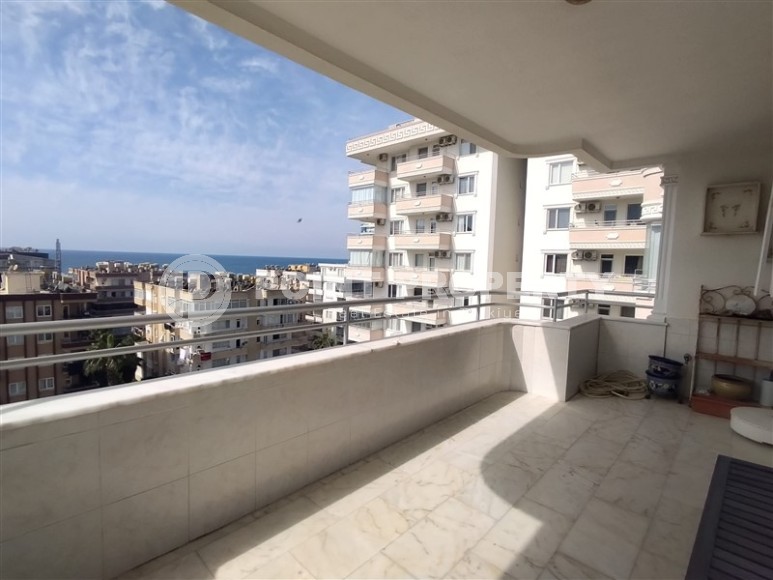 Панорамная квартира с видом на море в 200 метрах от пляжа, в центре современного района Аланьи - Махмутлар-id-7274-фото-14