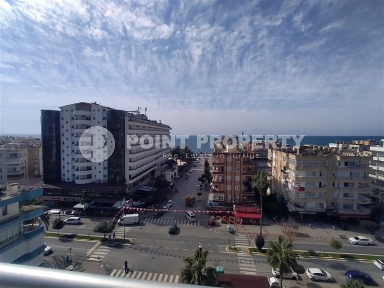 Панорамная квартира с видом на море в 200 метрах от пляжа, в центре современного района Аланьи - Махмутлар-id-7274-фото-15