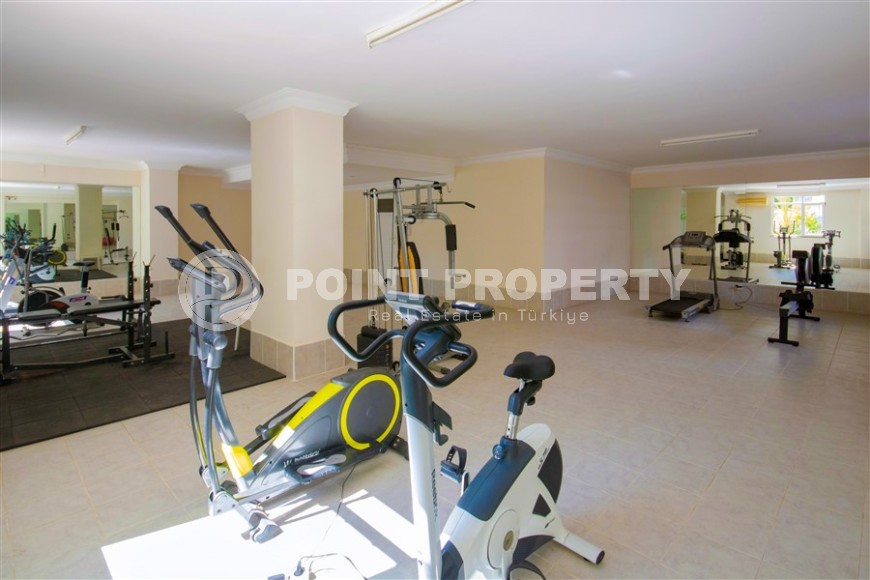 Панорамная квартира с видом на море в 200 метрах от пляжа, в центре современного района Аланьи - Махмутлар-id-7274-фото-16