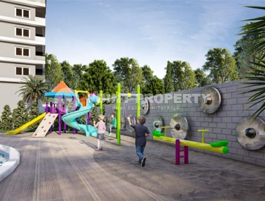 Доступная по цене квартира на 5-м этаже в жилом комплексе на этапе строительства, в 500 метрах от моря-id-7276-фото-4