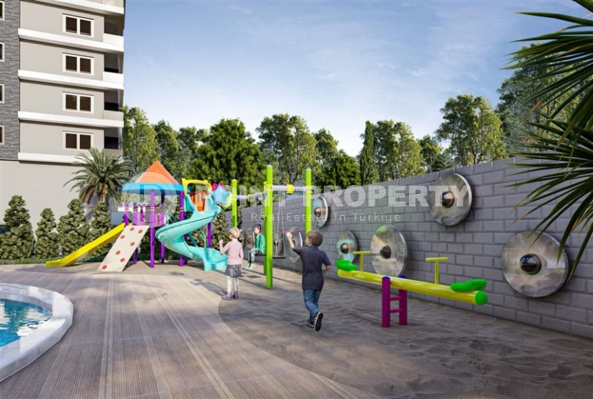 Доступная по цене квартира на 5-м этаже в жилом комплексе на этапе строительства, в 500 метрах от моря-id-7276-фото-4