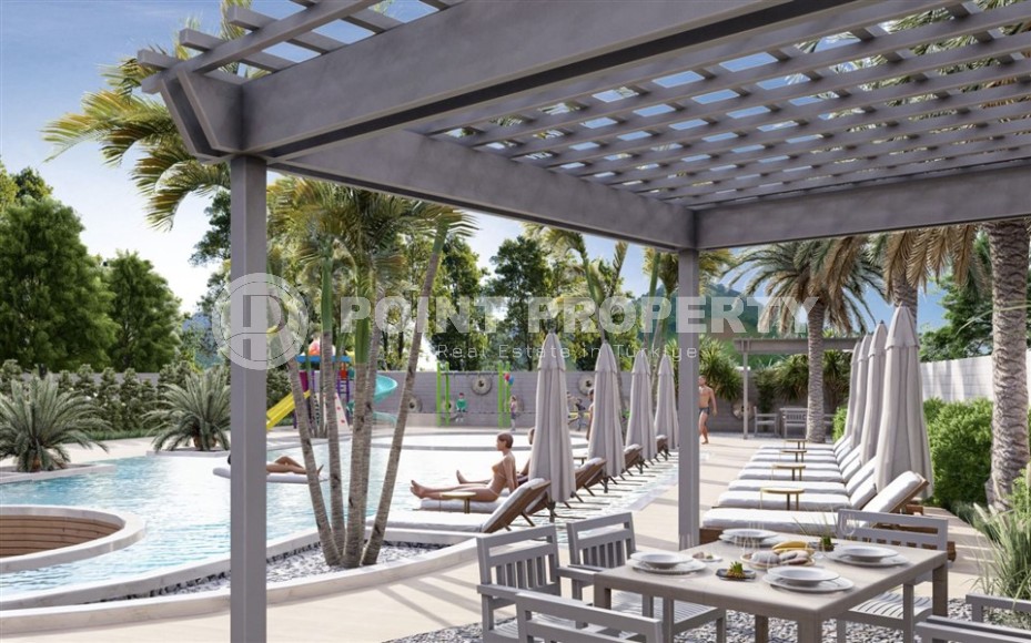 Доступная по цене квартира на 5-м этаже в жилом комплексе на этапе строительства, в 500 метрах от моря-id-7276-фото-5