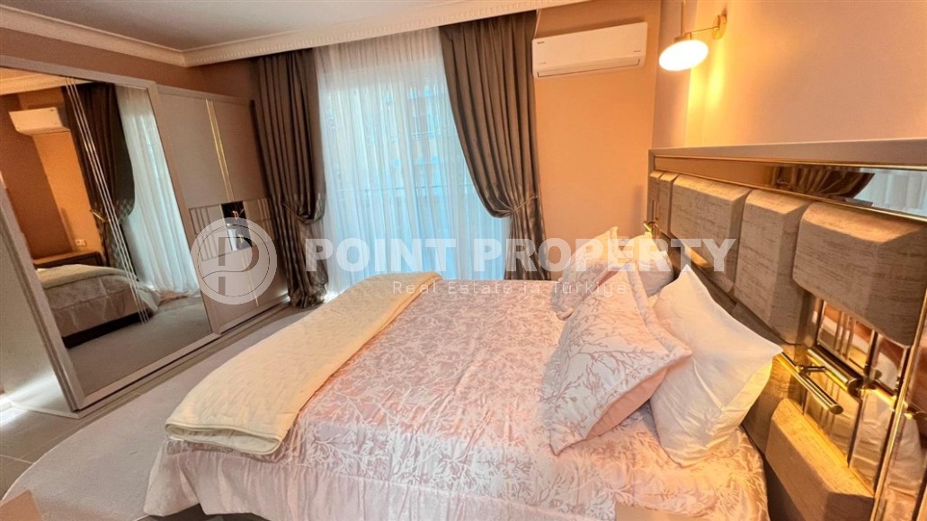 Просторная квартира с мебелью и бытовой техникой в 100 метрах от моря, в центре современного района Аланьи - Махмутлар-id-7279-фото-6