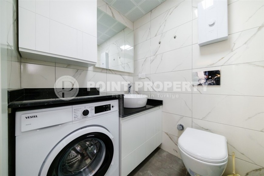 Светлая комфортабельная квартира 1+1, общей площадью 52 м2, на 1-м этаже в современном жилом комплексе, с инфраструктурой «город в городе»-id-7280-фото-7