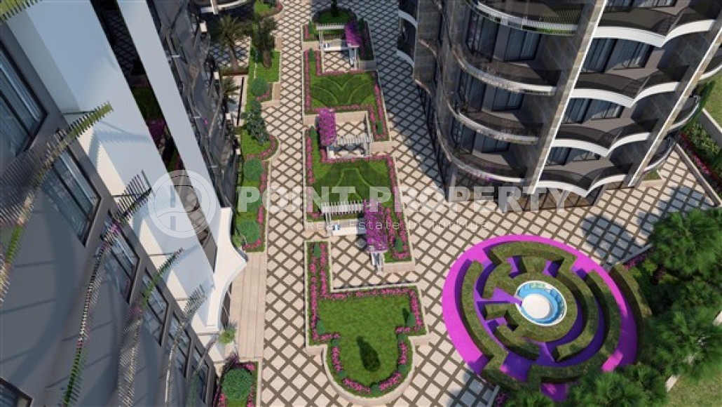 Квартиры в строящемся жилом комплексе премиум класса, в центре живописного, экологически чистого района Аланьи - Тосмур-id-7283-фото-21